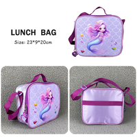 Ensemble de 5 sacs à dos scolaires pour enfants de 19 pouces, emballé en boîte couleur, avec fermeture éclair, doublure en nylon et conception résistante à l'eau - Collection 2026
