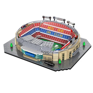 Bloques de Construcción de Estadio de Fútbol CADA C66023W, Simulación del Estadio del <span class=keywords><strong>Barcelona</strong></span>, Ladrillos de Ensamblaje DIY, Juguete - Product Image 3