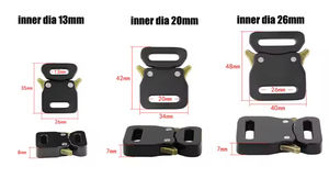 Ceinture de service de la GRC boucle tactique à pression de style Cobra Canada boucle tactique rapide Schnalle à vendre - Product Image 4