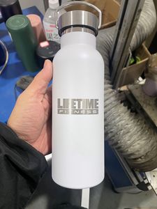 Botella de Agua Deportiva de Acero Inoxidable sin BPA, a Prueba de Fugas, con Logotipo Personalizado, Taza de Viaje de Gran Capacidad para Exteriores y Gimnasio - Product Image 4