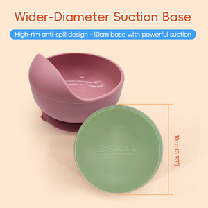 Kit d'alimentation pour bébé en silicone non toxique, outils de repas multifonctionnels pour l'autonomie alimentaire des nourrissons - Product Image 4
