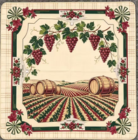 Tapis de mahjong Mary Benson Hydrangea au design artistique, coussin en néoprène insonorisant, en stock, expédition en 7 jours