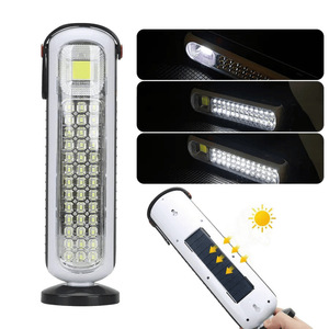 Lámpara de Emergencia Portátil con Energía Solar, LED de Doble Bombilla, Alta Luminosidad, Recargable, para Camping y Uso en Exteriores - Product Image 5