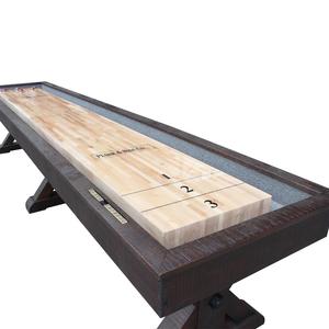 Nhà máy tùy chỉnh bán buôn hiện đại giải trí gia đình chơi lĩnh vực 9/<span class=keywords><strong>12</strong></span>/14/16/18/22 chân rắn gỗ <span class=keywords><strong>Shuffle</strong></span> Hội Đồng Quản trị bảng shuffleboard - Product Image 3