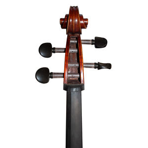 SurpassMusic <span class=keywords><strong>Violoncelle</strong></span> <span class=keywords><strong>Acoustique</strong></span> Artisanal en Bois d'Érable Européen à Grain Flammé Naturel, Son Chaleureux, Modèle Maître, Tailles 4/4 3/4 1/2 - Product Image 5