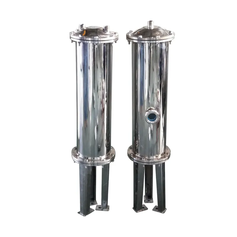Fabricante DSPZ, sistema de filtro de agua, carcasa de filtro de bolsa múltiple de alta presión, carcasa de filtro de agua de mar