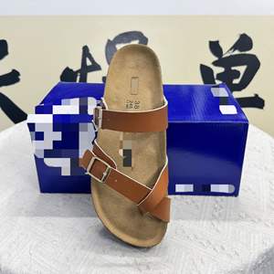 Sandalias Planas Abiertas Birkenstockes Verano 2026 <span class=keywords><strong>para</strong></span> Mujer y <span class=keywords><strong>Hombre</strong></span>, con Plantilla de Corcho Acolchada, Modernas, al por Mayor, Sexys, de Alta Calidad - Product Image 6