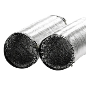 Conducto de ventilación simple ajustable <span class=keywords><strong>Tubo</strong></span> de papel de <span class=keywords><strong>aluminio</strong></span> corrugado <span class=keywords><strong>flexible</strong></span> - Product Image 3
