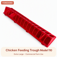 Mangeoire automatique en plastique pour volailles, bac d'alimentation pour poulets de chair et pondeuses, équipement de ligne automatique pour ferme avicole, vente en gros