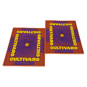 Printed <b>Silicone</b> PVC Pub <b>Mat</b> Rubber Beer Spill Pad Bar Runner Drip Tray Non Slip Service <b>Mat</b> for Cafes - Product Image 1