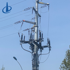 Poteau tubulaire galvanisé électrique personnalisé de 8 à 12 m, largement utilisé en Asie du Sud-Est - Product Image 5