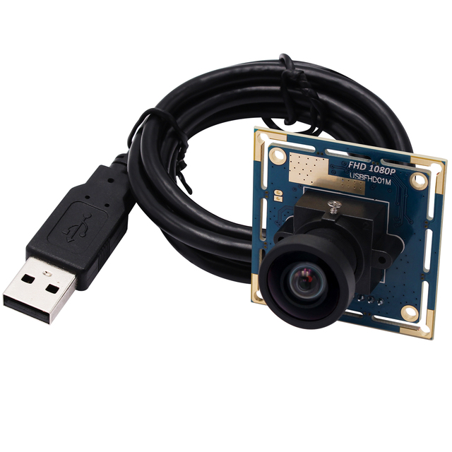 Full HD 1080P Mini USB Camera Module 100FPS High Speed 2MP OV2710 UVC CMOS Module Camera with Wide Angle No Distortion Lens