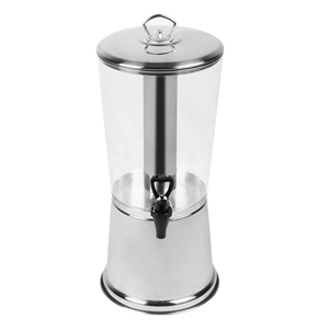Distributeur de jus en acier de 8 L avec tube infuseur à glace et base amovible, également un seau à glace - Product Image 2