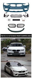 FW Factory <span class=keywords><strong>Pare</strong></span>-chocs avant Assy complet One-one Wide Assembly Upgrade pour <span class=keywords><strong>BMW</strong></span> Série 3 F30/F35 13-18 à M3CS - Product Image 4