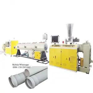 Good price 50-110mm PVC drain pipe extrusion machine for sale