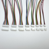 Kit Konektor Kabel JST PH2.0mm XH2.54mm Pria Wanita Kustom 2/3/4/5/6 Pin Terminal Steker Kabel Ekstensi Soket 26AWG untuk Mobil