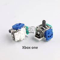 NSLikey Joystick à effet Hall analogique 3D K-Silver pour Xbox One PS4 PS5 Joystick analogique électromagnétique 3D