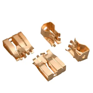 electrical contacts and contact materials Electrical terminal contact brass stamping metal