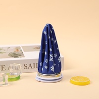 Sac de glace réutilisable en forme de flocon de neige, rempli d'eau, et compresses froides enveloppées de tissu, fabriqué au Jiangsu pour le refroidissement à domicile et en extérieur