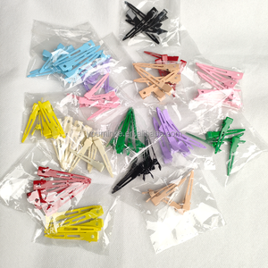 Pinzas para el Cabello al por Mayor, de Metal y Plástico, Tipo Cocodrilo, para Peluquería, para Mujeres y Niñas, Clip de Cobre - Product Image 6