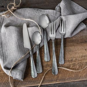 Ensembles de couverts en acier inoxydable finition miroir de luxe de haute qualité pour restaurants livraison rapide vaisselle en métal à faible quantité minimale de commande - Product Image 4