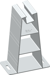 ARTSIGN Supporti Solari in Alluminio per Pannelli Frontali e Posteriori, Staffe di Montaggio Regolabili per Tetti Piani - Product Image 3