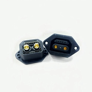 Prises électriques 40A 2+6 Femelle/Mâle, Contact en Laiton, Boîtier PC IP67, Alimentation pour Vélos Électriques et Batteries au Lithium - Product Image 2