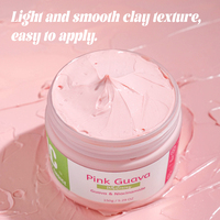 Masque goyave d'inspiration coréenne pour le visage Masque raffinant et stimulant l'hydratation des pores de la peau de verre Secret