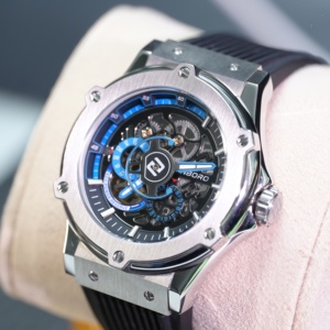 HANBORO 2026 Montre Automatique Steampunk Squelette Style Industriel Tendance pour Homme avec Verre – Cadeau - Product Image 4