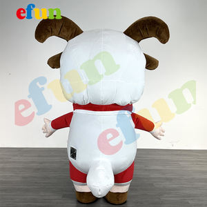 <span class=keywords><strong>Disfraz</strong></span> de Mascota de antílope alegre inflable personalizado Efun, <span class=keywords><strong>disfraz</strong></span> de Mascota de oveja de peluche para actividades de celebración - Product Image 3