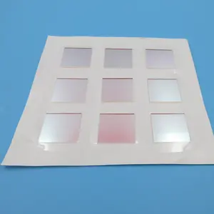 厂家供应镀膜玻璃滤光片红光窄带滤光片625-665nm高透射率带通K9红色玻璃滤光片