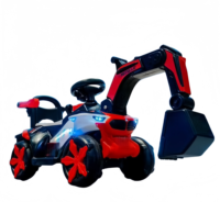 Voiture électrique quatre roues élévatrice multifonctionnelle Faisionable, jouet pour enfant en plastique à batterie, pas cher