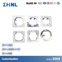 Piezas de Contacto Metálicas de Precisión para Interruptores y Enchufes de Pared, Fabricadas en Latón y Cobre, OEM ODM, para UE, Reino Unido, EE. UU. y Australia
