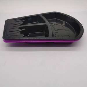 3 vano vassoio di plastica sigillo superiore produttore cucina residenziale uso ristorante vassoio cibo - Product Image 4