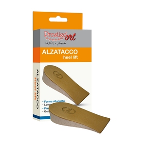 Cuscino con tacco in sughero di ottima qualità A1630 rivestito in pelle con tacco lifting di 2,8 Cm - Product Image 1