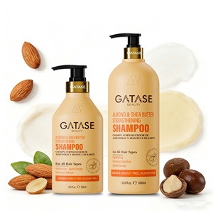 Loción Fortalecedora <span class=keywords><strong>para</strong></span> <span class=keywords><strong>el</strong></span> <span class=keywords><strong>Cabello</strong></span> con Aceite de Almendras y Manteca de Karité, Fórmula 2 en 1 Reparadora e Hidratante, Control de Grasa, 500ml 1000ml, Venta al por Mayor - Product Image 1