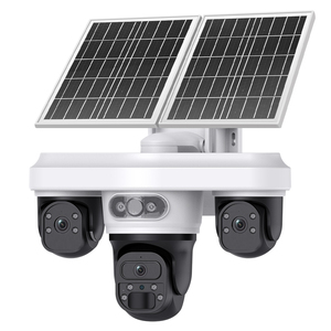 AOV 9MP Solar Security <b>Camera</b> 360° PTZ WiFi 4G Three View Night Vision Waterproof Outdoor <b>Camera</b> with iCSee App - Product Image 4