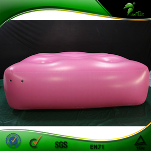 Cama <span class=keywords><strong>Inflable</strong></span> <span class=keywords><strong>Gigante</strong></span> Personalizada Hongyi, Divertida Cama Elástica Rosa, Colchón <span class=keywords><strong>Inflable</strong></span> para Saltar - Product Image 6