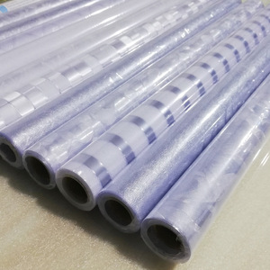Película Adhesiva Estática para Ventanas Jian Juzi Mei, con Diseño de Rayas, Privacidad, Aislamiento Térmico, para Baño - Product Image 2