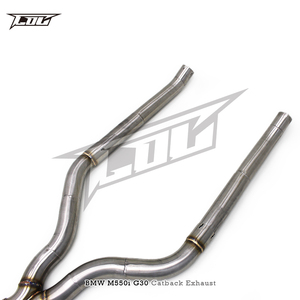 Système d'échappement Valvetronic <span class=keywords><strong>BSK</strong></span> en acier inoxydable 304 pour BMW M550/M550i G30/N63 4.4TT 2019-2025 – Silencieux Catback Performance avec commande - Product Image 2