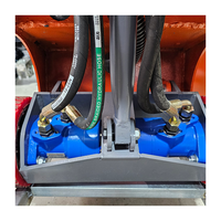 Meilleure vente : Mini-fraiseuse routière 9 kW avec moteur et scarificateur à béton à lames en carbure