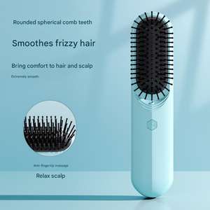 Peine de Masaje con Bolsa de Aire Eléctrica - Herramienta de Aromaterapia con Atomización de Aceites Esenciales para el Cuero Cabelludo y el Cabello - Product Image 2