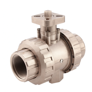 Vanne à bille électrique COVNA en PVC-U, type régulateur, double union, motorisée, 220V, avec actionneur électrique - Product Image 5