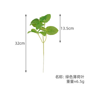 <span class=keywords><strong>ก้าน</strong></span><span class=keywords><strong>ใบ</strong></span>มอนสเตราเทียมทำจากยางเนื้อนุ่มสำหรับตกแต่งต้นบอนไซ - Product Image 3