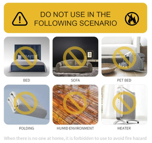 Termostato con calefacción eléctrica ajustable, almohadilla térmica impermeable para calefacción de mascotas, manta calentadora para perros y gatos - Product Image 6