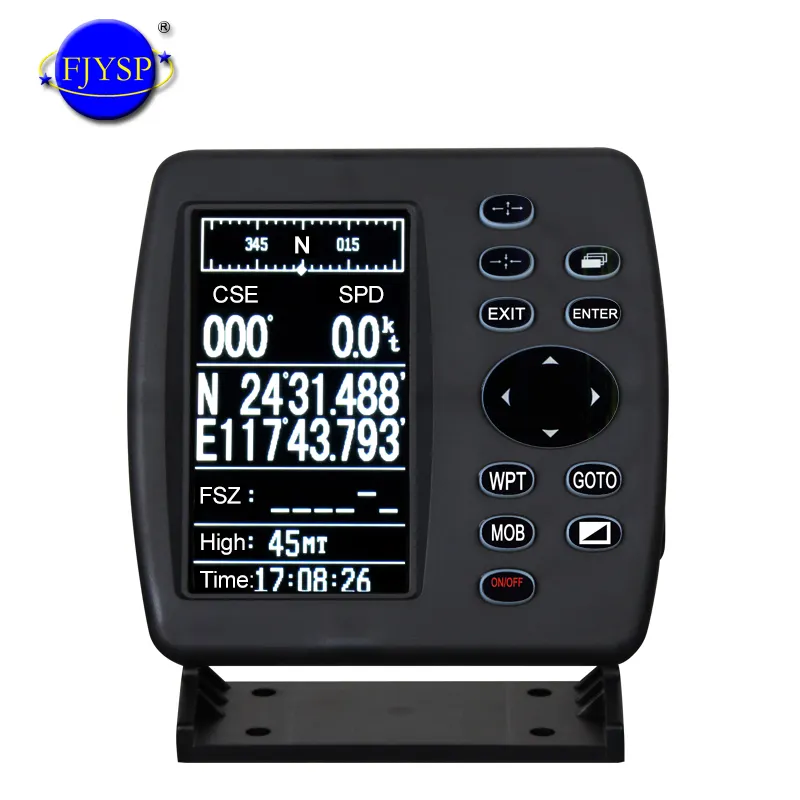YSP ES-128 Transponder Plotter GPS Elektronik Laut dengan Bahasa KOR INA VIE