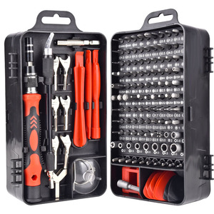 135 In 1 Mobile Phone Repair <b>Screwdriver</b> <b>Set</b> S2 Steel Magnetic For Watch And Phone Fixing Tools With Precision <b>Bits</b> - Product Image 1