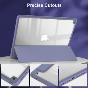 Custodia Universale JUNCHI 2026 per <span class=keywords><strong>iPad</strong></span> 7.9 <span class=keywords><strong>12.9</strong></span> Pollici, Retro in Acrilico Trasparente, Personalizzazione Fai-da-te, Supporto Magnetico per Penna con Funzione Auto-Wake - Product Image 3