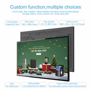 <span class=keywords><strong>Multi</strong></span>-Größen LCD-Kiosk Totem Indoor Smart WLAN Digitale Beschilderung und <span class=keywords><strong>Display</strong></span> Touchscreen Wandbildschirm Werbeplayer - Product Image 1