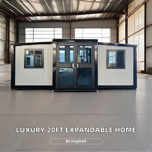 ห้องนอนติดตั้งโครงโลหะปรับแต่ง20FT ขยายได้พกพาสะดวกสะดวกใช้งานง่ายบ้านเคลื่อนที่สำเร็จรูประบายอากาศได้ดี - Product Image 4